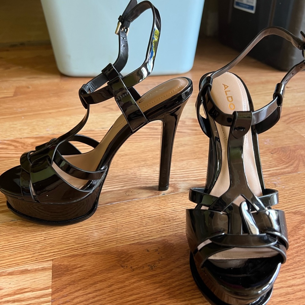 black heels